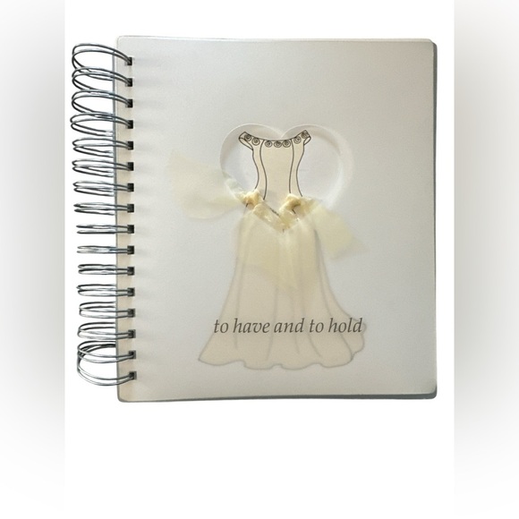 Two NWOT Elegant Cream Wedding Photo Albums - Picture 2 of 9